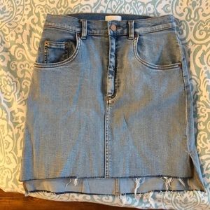 Aritzia Wilfred free jean skirt “tanit skirt”